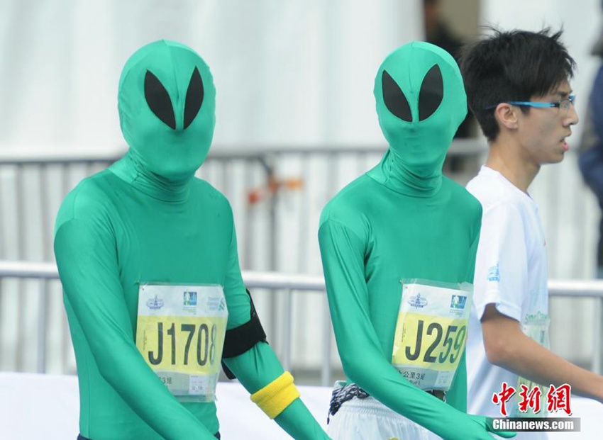 홍콩 마라톤 대회 개최…조선 선수 1위 기록