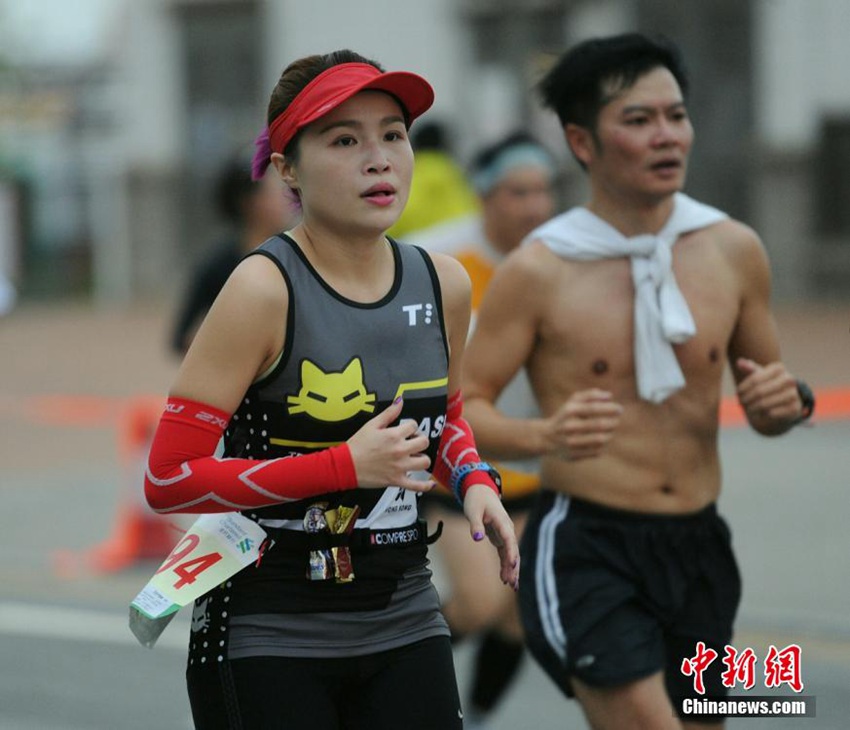 홍콩 마라톤 대회 개최…조선 선수 1위 기록