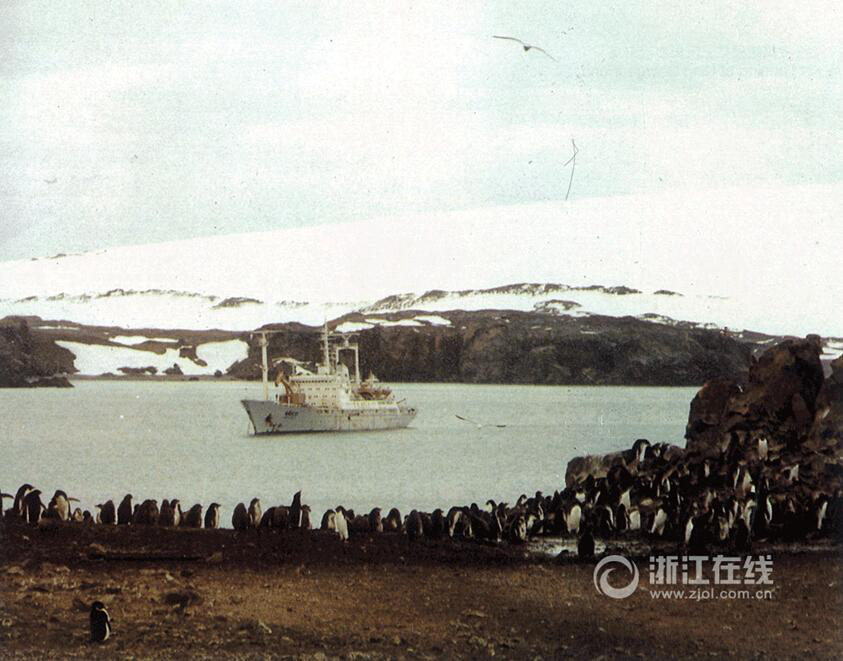 중국 최초의 남극탐사대 역사 담은 귀중한 사진들
