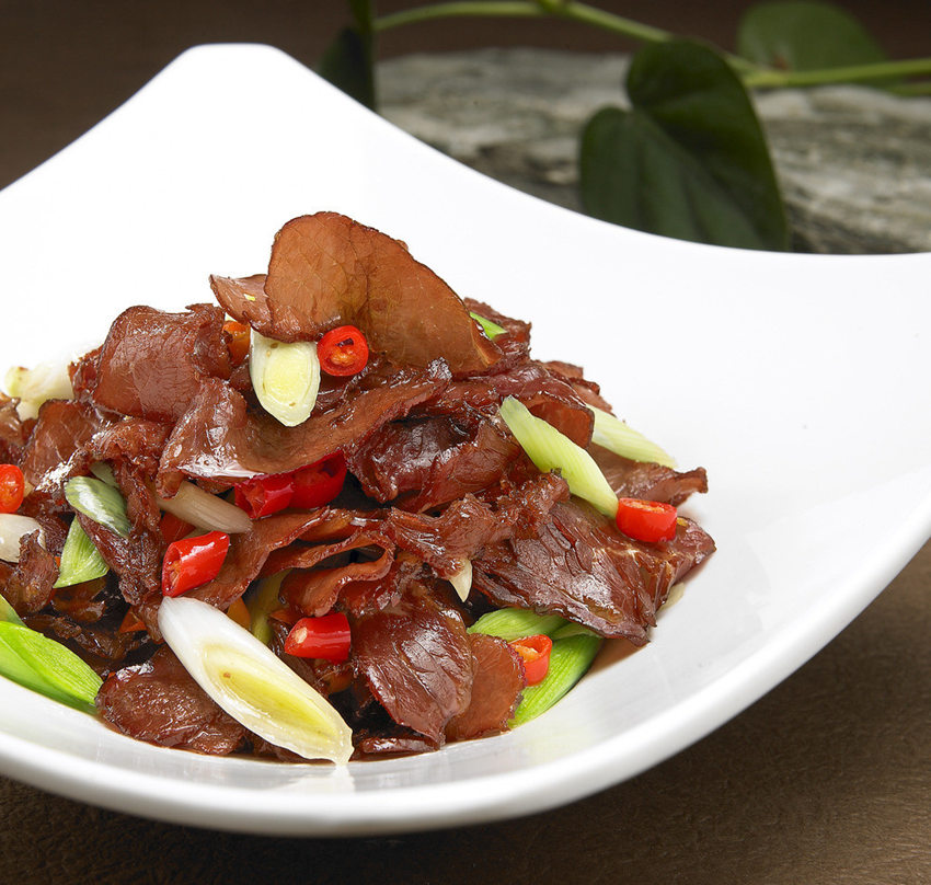 산둥 최고의 소고기 육포 가게…쯔보 칭메이쥐(淸梅居)