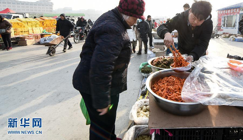 중국 동북 옌볜 조선족의 설맞이 용품 시장 탐방
