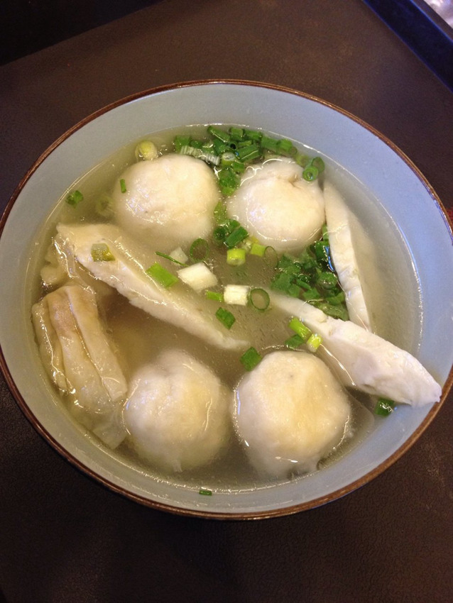 해협 양안을 잇는 위완(魚丸) 맛집 융허위완(永和魚丸)