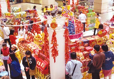 중국인의 춘제 소비 ‘뉴노멀’…1인당 평균 496元 