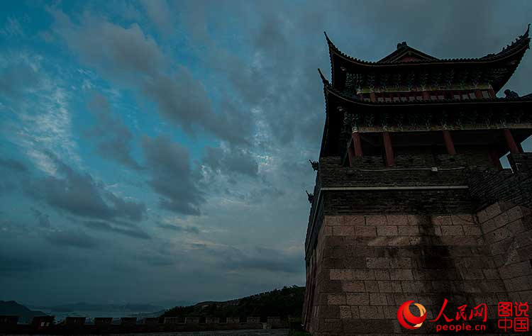 황셴삼림공원, 산과 바다가 어울려진 절경