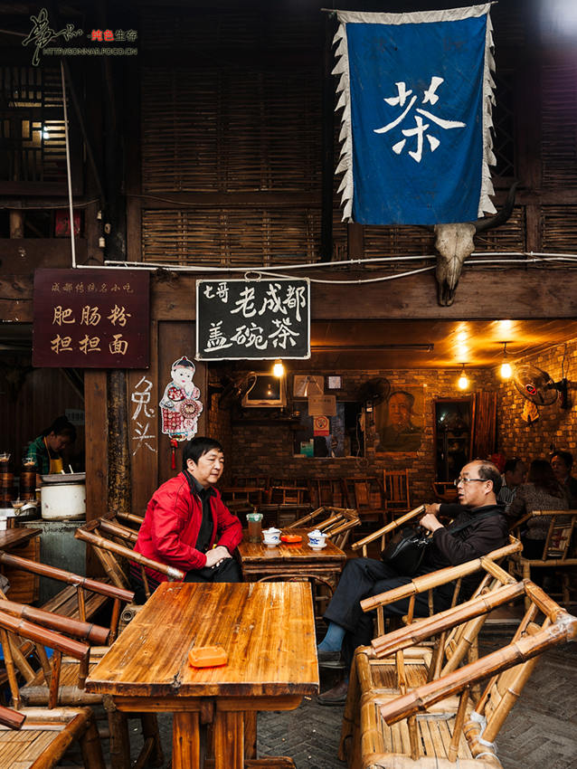 쓰촨을 대표하는 7대 명물, 독특한 도시풍경 찻집