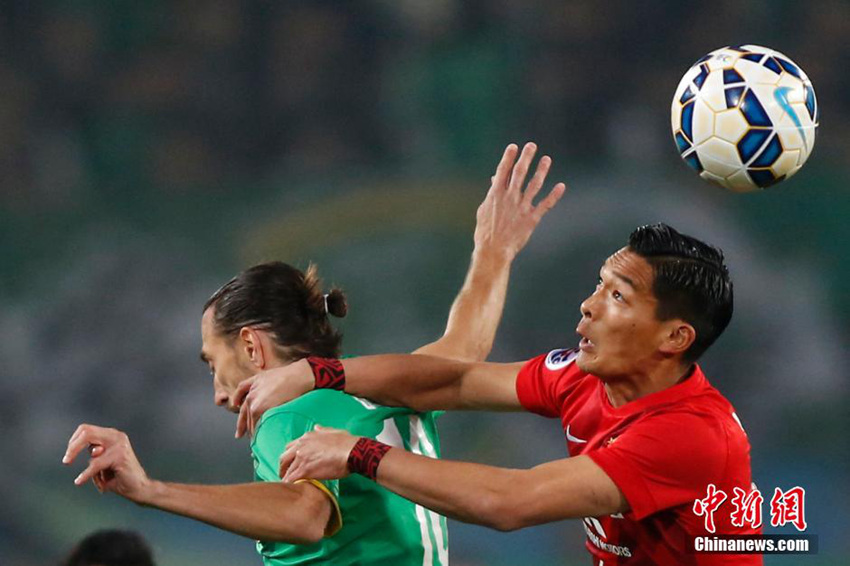 2015 AFC 챔피언스리그, 궈안팀이 일본팀 누르고 승리
