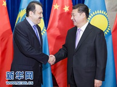 시진핑,카자흐스탄 총리와 회담