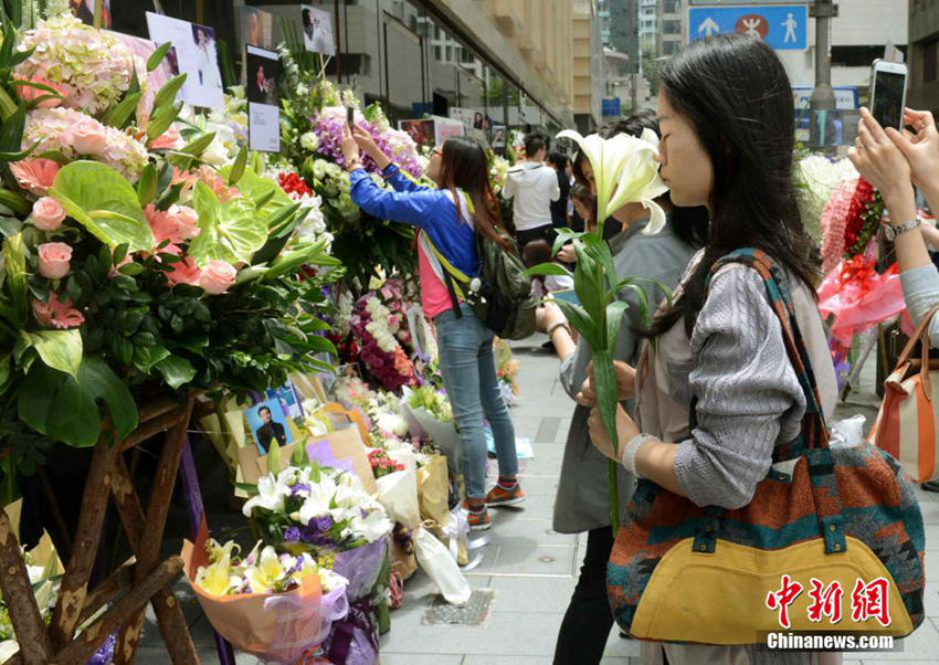 장국영 12주기, 홍콩 팬들의 추모 물결 이어져