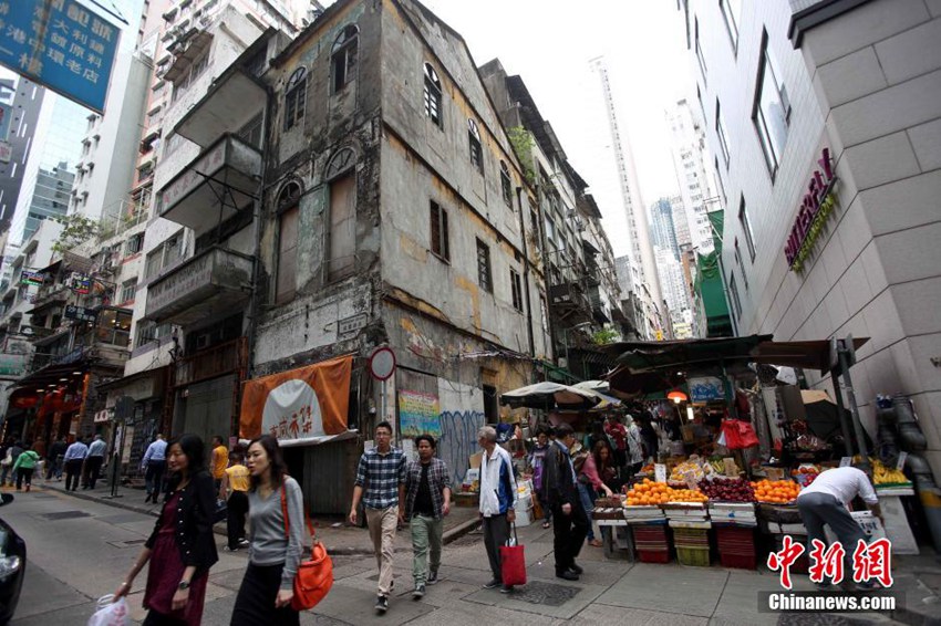 홍콩, 100년 역사의 자셴(嘉咸)거리 시장 재건축 