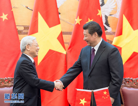 시진핑-베트남공산당 서기장 회담 “전통 우호 수호”