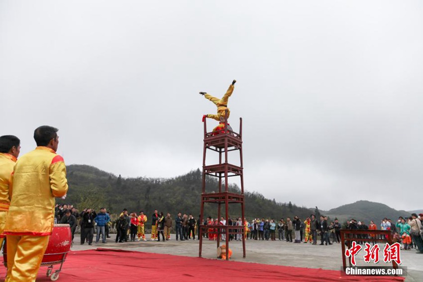 구이저우서 흘로족 제천행사 개최, 민족 뿌리 찾기 현장