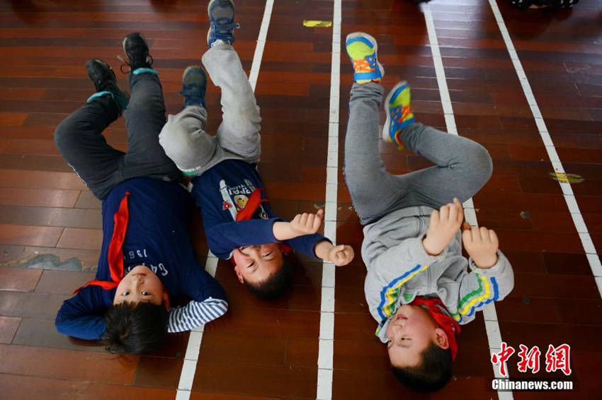 항저우 초등학교, 비만아동 위한 다이어트수업 진행