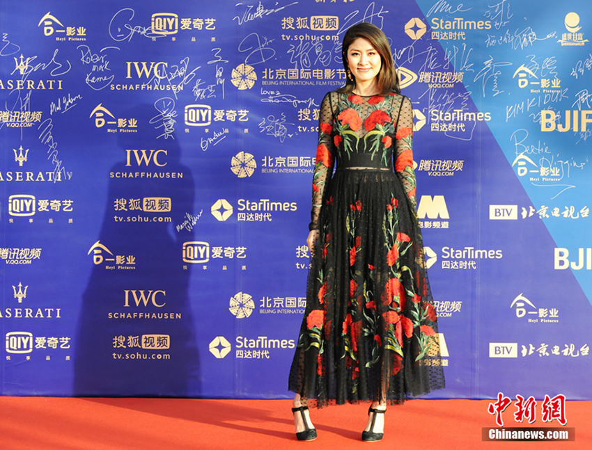 베이징 국제 영화제, 레드 카펫 여신들의 미모