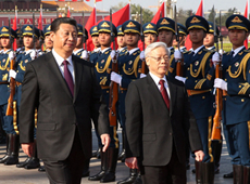 시진핑-베트남공산당 서기장 회담
