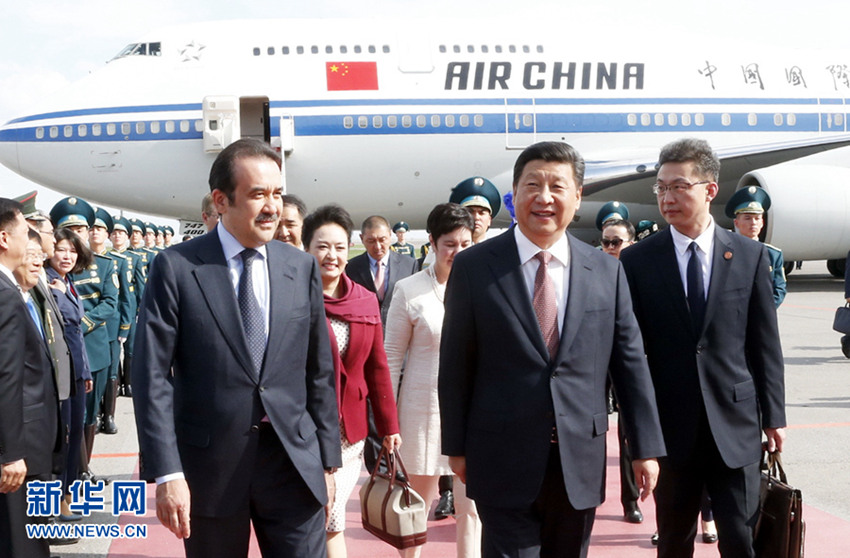 시진핑, 카자흐스탄 도착해 공식 방문 일정 돌입