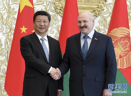 시진핑-벨라루스 대통령 회담 ‘양국 발전전략 연계’