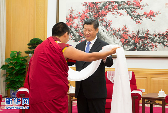 시진핑, 판첸라마 접견 “국가안위와 국민행복 우선”