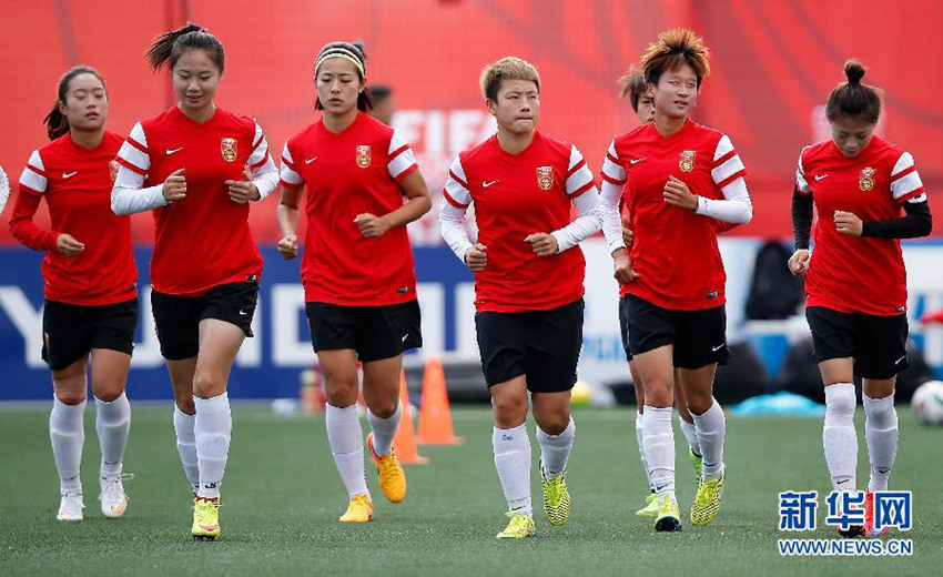 [여자월드컵] 네덜란드와의 경기준비에 박차 가하는 중국팀