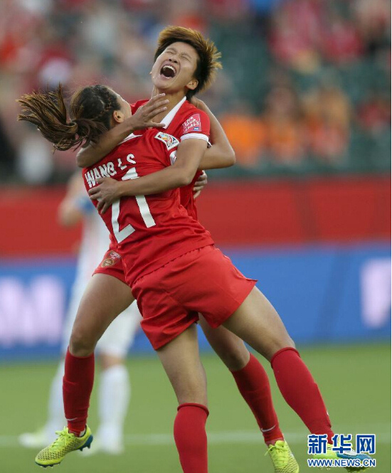 중국 여자축구 네덜란드에 1:0으로 월드컵 첫 승