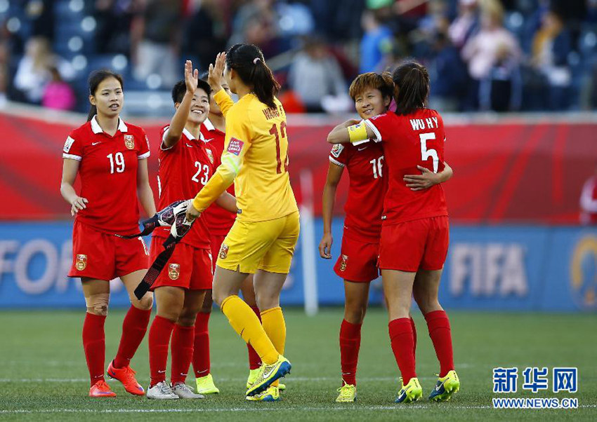 中 여자축구, 뉴질랜드와 2:2 로 16강 진출!