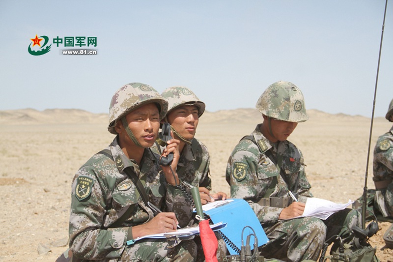 란저우 포병단의 실전 훈련, 극한 조건으로 전투력 제고 