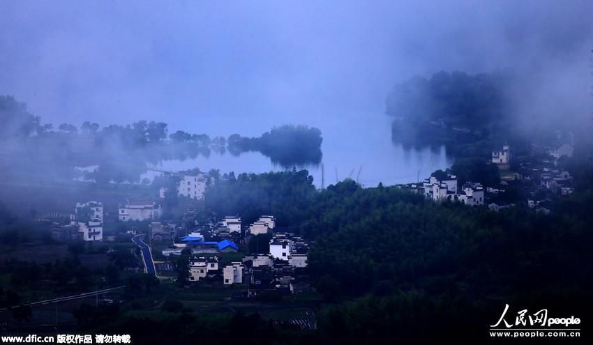 안후이 황산 타촨(塔川)마을, 안개가 빚어낸 신선 마을 