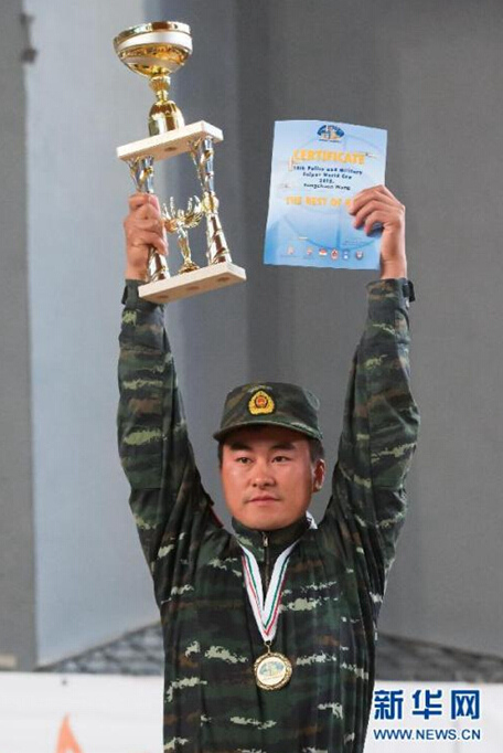제14회 군경 저격수 월드컵대회서 중국 1위!