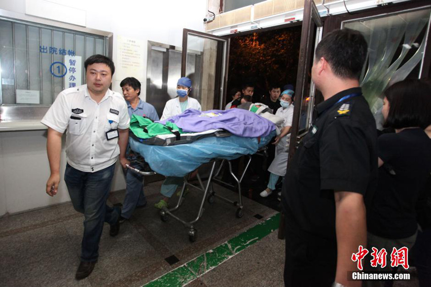 ‘타이완 워터파크 폭발사고’ 홍콩 부상자 상하이로 이송 치료