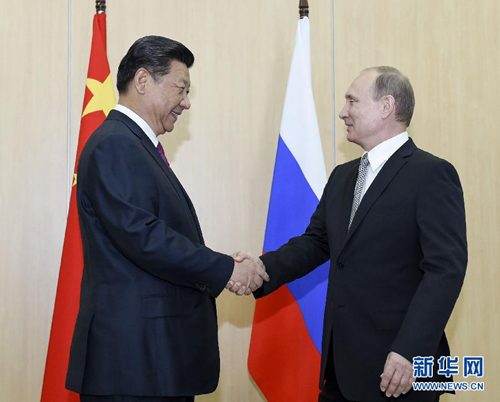 시진핑-푸틴 “중러, 유라시아의 협력, 번영 선도”