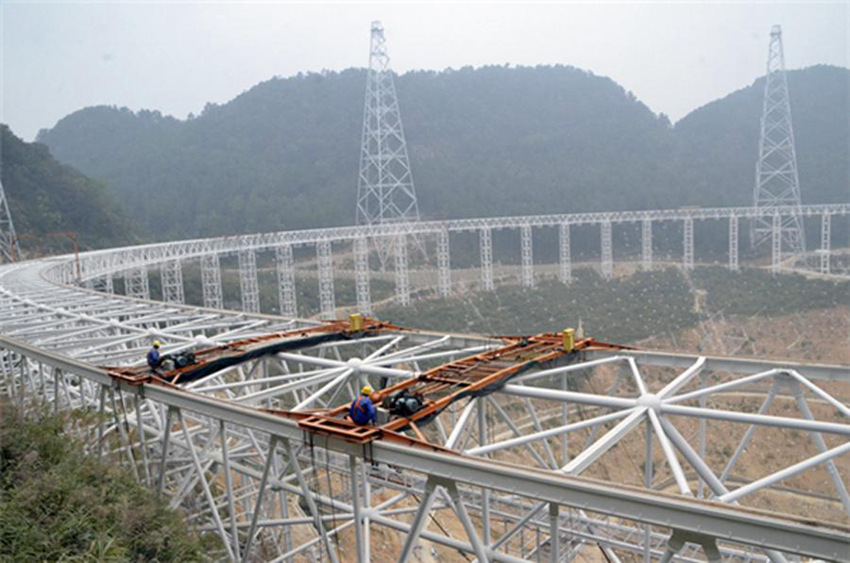 세계 최대 규모 전파망원경 2016년 구이저우서 완공 예정