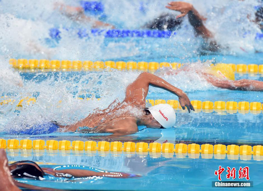 닝쩌타오, 세계수영선수권 남자 100m 자유형 金 ‘장하다’