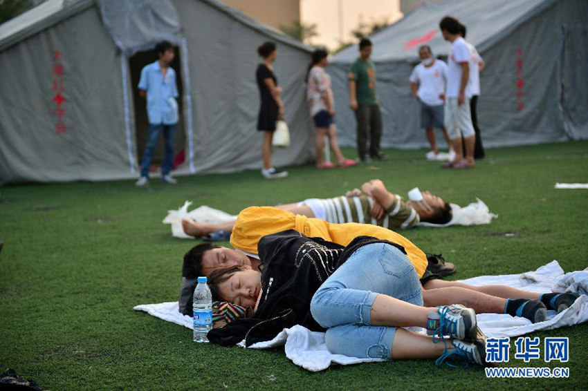 톈진 개발구 제2초등학교, 긴급 대피소 마련