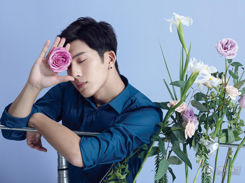 꽃미남 징보란 칠석 특집 화보, 꽃밭의 왕자