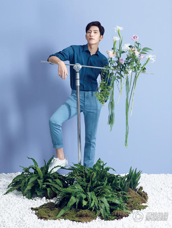 꽃미남 징보란 칠석 특집 화보, 꽃밭의 왕자