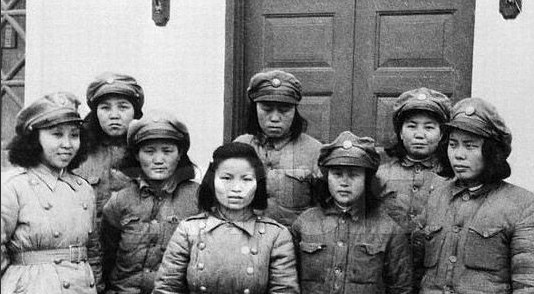 사진으로 보는 항일전쟁 시기의 중국 여군