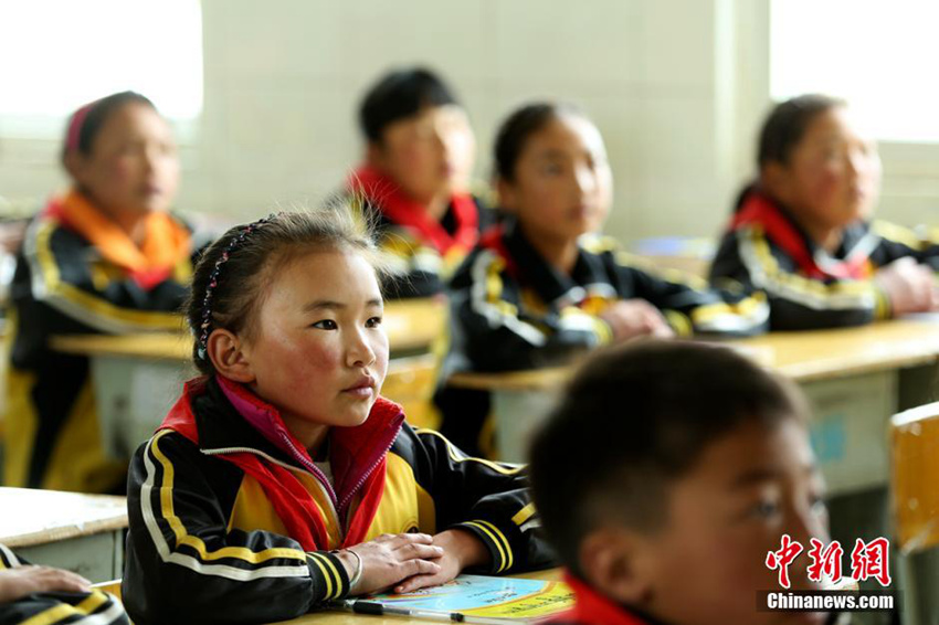 쓰촨 장족지구 기숙사 초등학교 새학기 시작