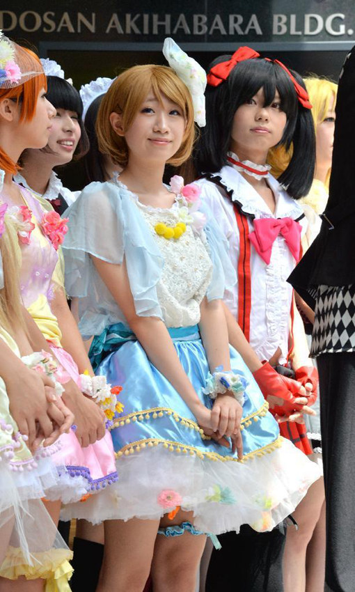 日 2015 코스프레 물 뿌리기 축제, 미녀 몰려 화제