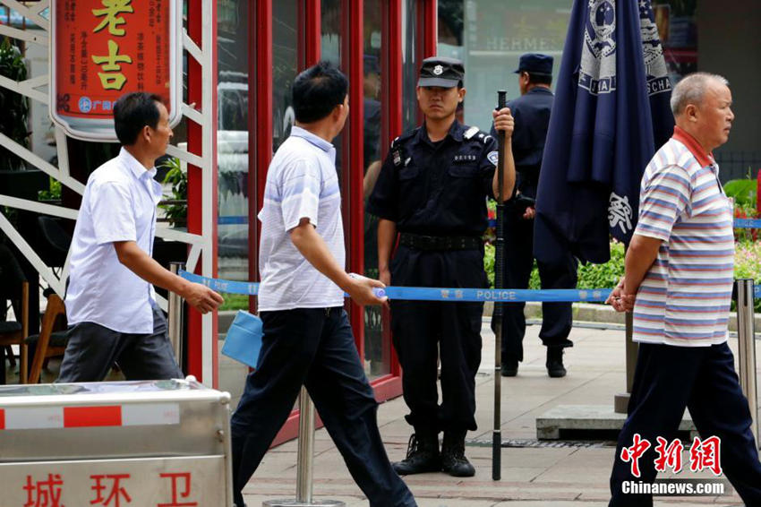 베이징 최고등급 방어기제 가동, 왕푸징 보안력 강화
