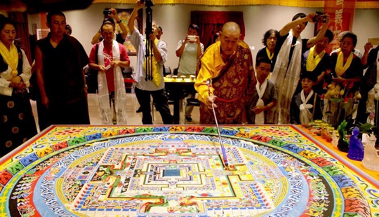 시짱 불교 전통예술 체험, 신성한 종교 미술 만나라