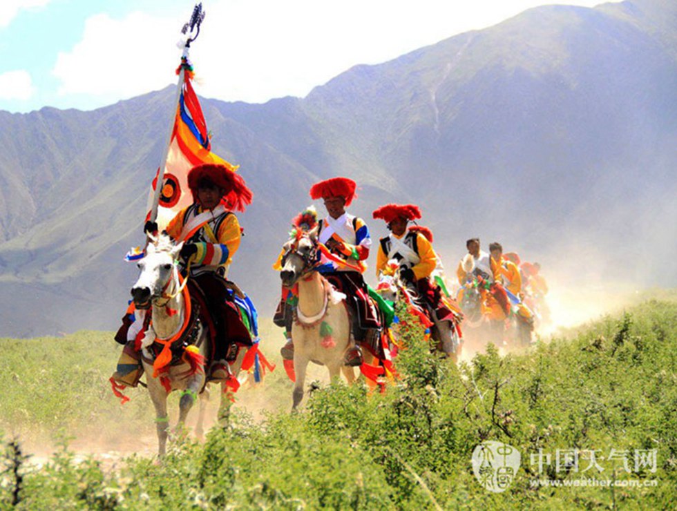 티베트 쌍다촌, 풍년 축하하며 ‘망과절’ 즐겨