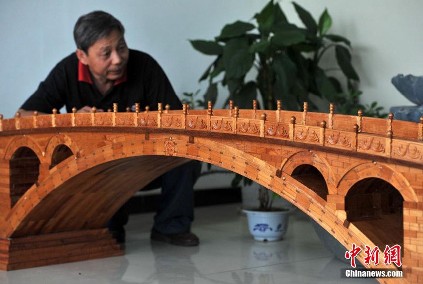 허베이 농민, 1500년 된 ‘자오저우차오’의 축소판 만들어