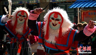 시짱 문파족, 티베트력 신년 맞이 ‘먼바시’ 공연 펼쳐
