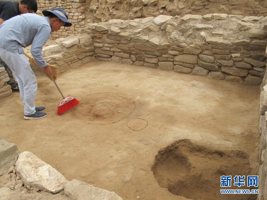 산시(陝西) 스마오 유적지에서 대형 돌담 정원 발견