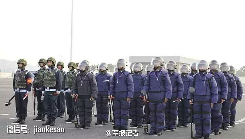 중국 폭발물 처리부대 첫 공개, 임무 전 유서부터 써