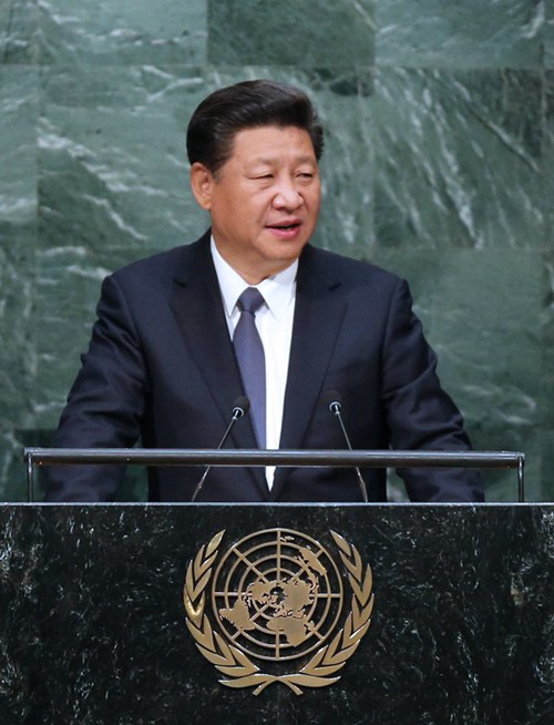 시진핑, 첫 유엔 연설 6대 키워드 