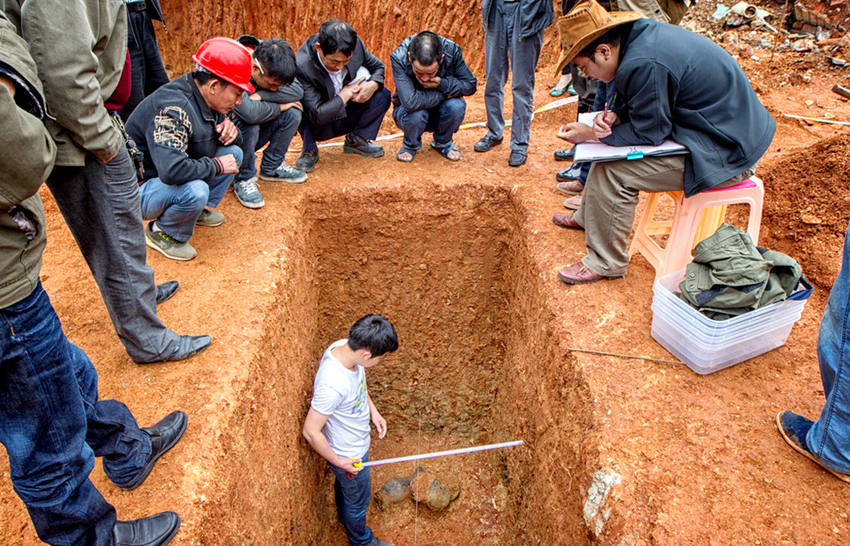 창사 고분터서 발굴된 전국(戰國) 말기 ‘식기 세트’