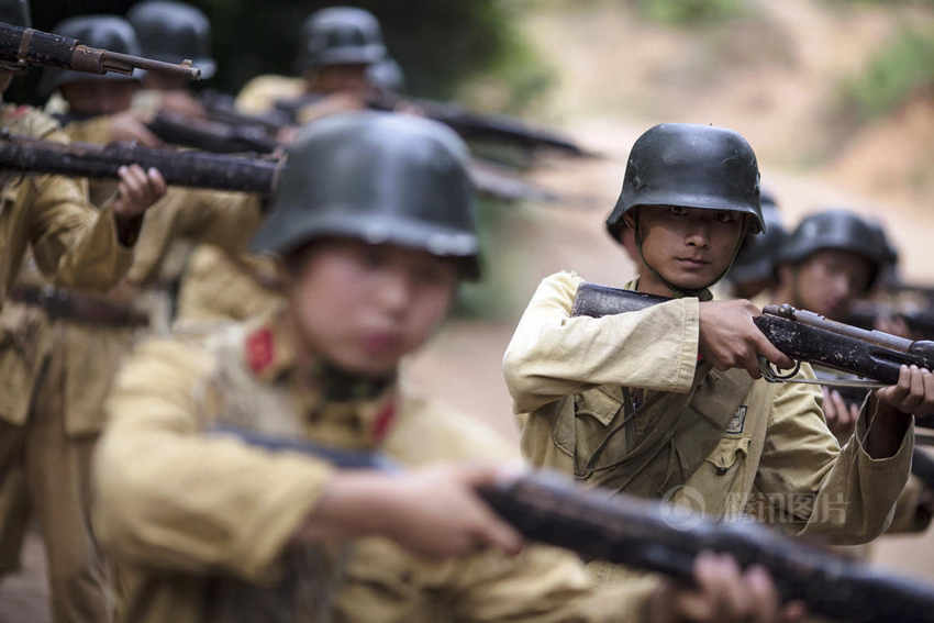 항일 드라마 촬영현장 탐방…색다른 볼거리로 가득