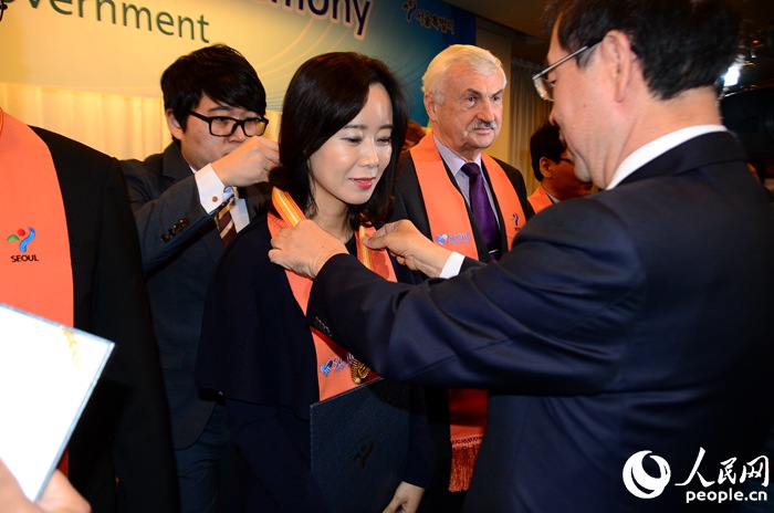 서울명예시민, 저우위보 인민망 한국대표 등 17명 선정