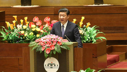 시진핑, 베트남 국회에서 연설 발표