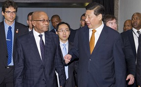 [2014] 시진핑, 남아공 대통령과 회동